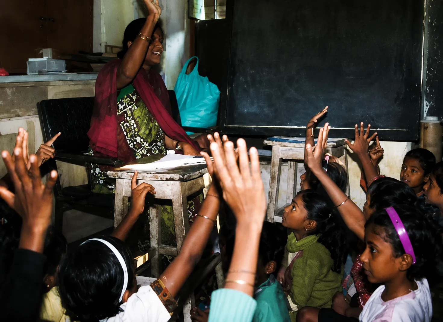 Enfants des bidonvilles de Calcutta — 1