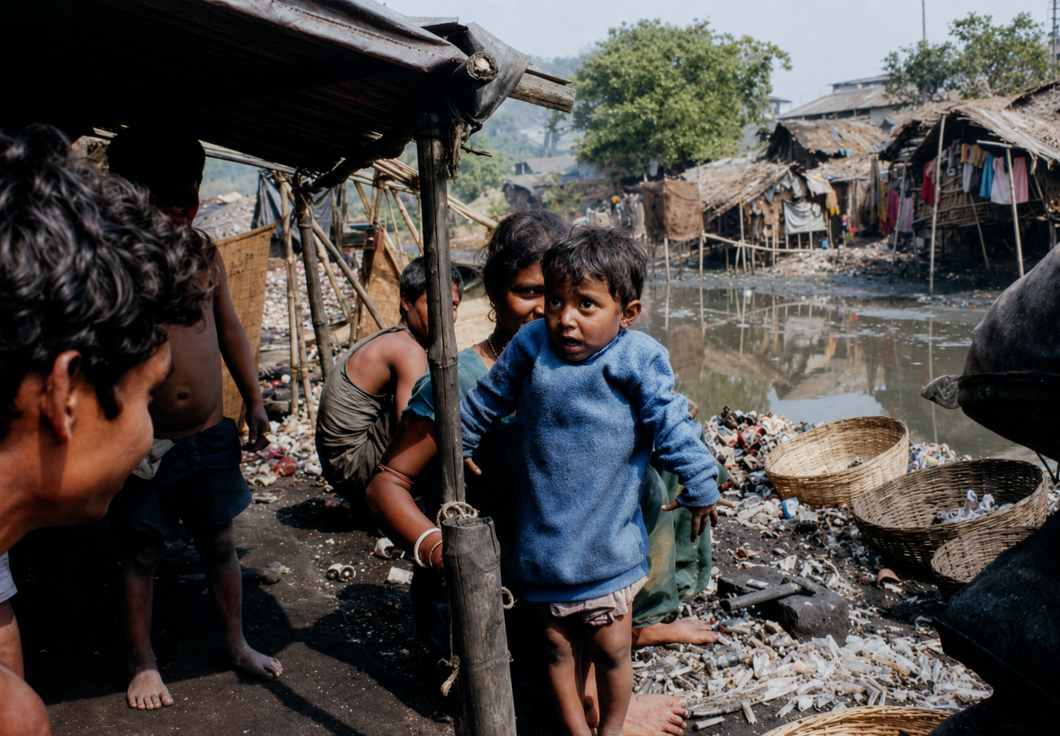 Enfants des bidonvilles de Calcutta — 3