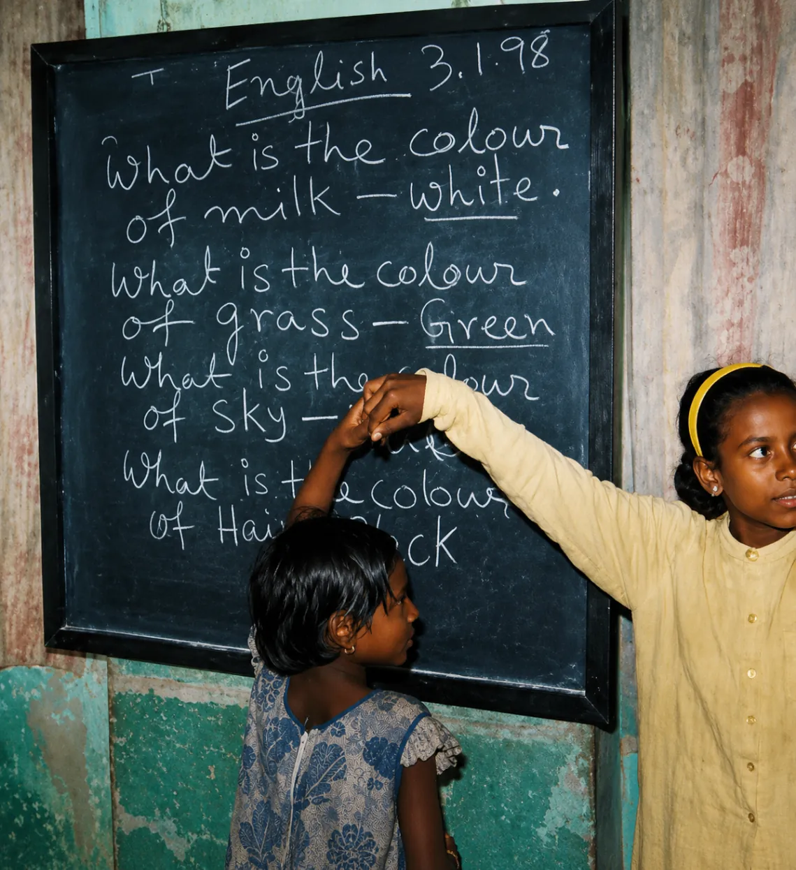 Enfants des bidonvilles de Calcutta — 2